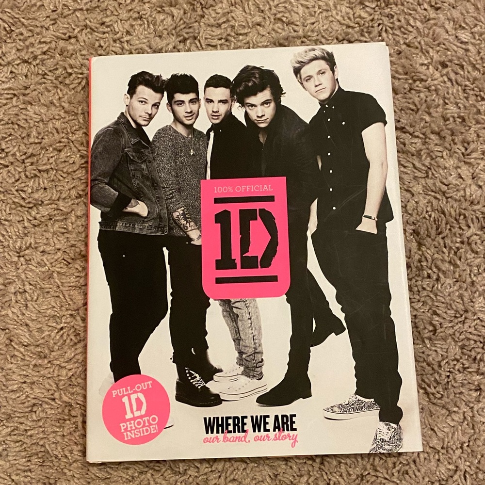 One Direction Where We Are official book